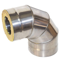 Сэндвич-отвод 90° (НЕРЖ-439/1,0-ОЦИНК/0,5) d-180/260 (УМК) Сэндвич-отвод 90° (НЕРЖ-439/1,0-ОЦИНК/0,5) d-180/260 (УМК)