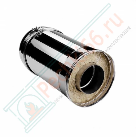 Сэндвич труба V50R с изол L=250 (AISI-321/0,5-ОЦИНК/0,5) d-250/350 (Вулкан)