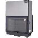 Топка Вега 1200 B принтинг черный шамот подовое горение (Экокамин)