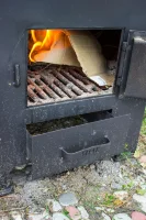 Печь для сжигания мусора малая, 3 мм (НМК)