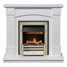 Каминокомплект Boston - Белый (Высота 925см) с электроочагом Cavendish (Dimplex)