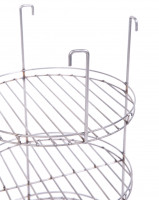 Этажерка 3х ярусная с бортиком d-290 мм (Россия)