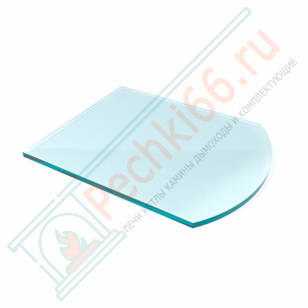 Стекло под печь камин SPK-1 прозрачное 1100х850х6 мм