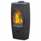 Чугунная печь-камин Gala черная (Plamen) Чугунная печь-камин Gala черная (Plamen)