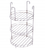 Этажерка 3х ярусная с бортиком d-230 мм (Россия) Этажерка 3х ярусная с бортиком d-230 мм (Россия)