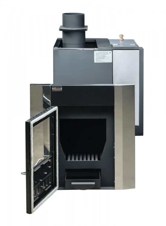 Печь для бани № 05М в комплекте с баком 51 л (Тройка)