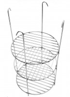 Этажерка для тандыра 3х ярусная d-250 мм (Россия) Этажерка для тандыра 3х ярусная d-250 мм (Россия)