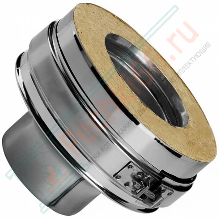 Переход моно-термо V50R (AISI-310S/0,8-AISI-304/0,5) d-160/260 (Вулкан-Cerablanket)