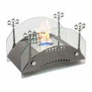 Биокамин Пушкинский мост M, серебро (LuxFire) Биокамин Пушкинский мост M, серебро (LuxFire)