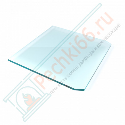 Стекло под печь камин SPK-4 сатин (белое) 1100х1100х6 мм