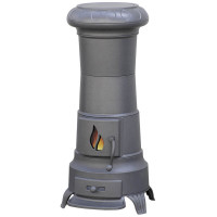Чугунная печь Julia, серая (Plamen)