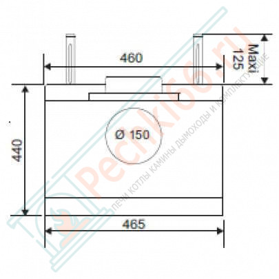 Каминная топка Zenith (Supra) 8 кВт