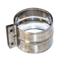 Хомут обжимной (НЕРЖ-439/0,5) d-130 (УМК) Хомут обжимной (НЕРЖ-439/0,5) d-130 (УМК)