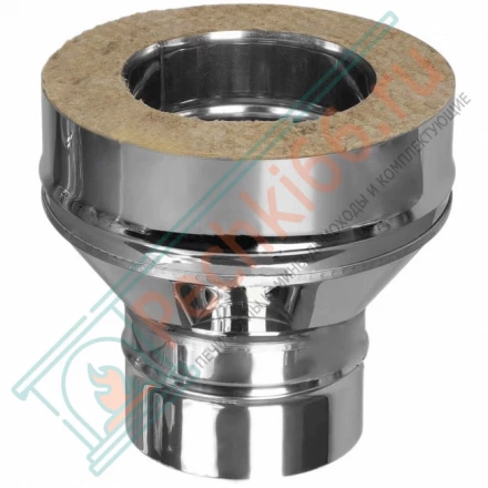 Переход моно-термо V50R (AISI-310S/0,8-ОЦИНК-RAL/0,5) d-180/280 (Вулкан-Cerablanket)