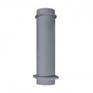 Чугунная ВЕРХНЯЯ труба для шибера 115/500мм (ТехноЛит) Чугунная ВЕРХНЯЯ труба для шибера 115/500мм (ТехноЛит)
