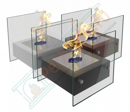 Настольный биокамин Rubicon, белый (ZeFire)
