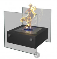 Настольный биокамин Rubicon, чёрный (ZeFire)