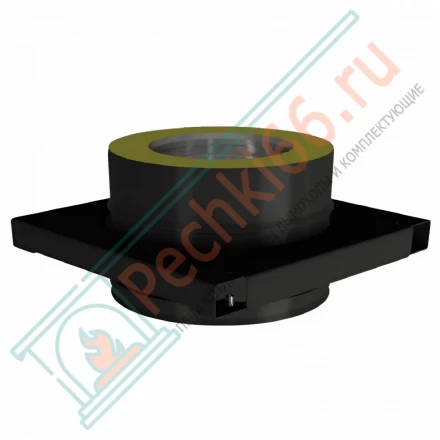 Опора V50R с изол (AISI-310S/0,8- ОЦИНК-RAL/0,5) d-300/400 (Вулкан-Cerablanket)