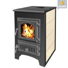 Печь-камин ПК-01-270, бежевый (Везувий) до 150 м3 Печь-камин ПК-01-270, бежевый (Везувий) до 150 м3