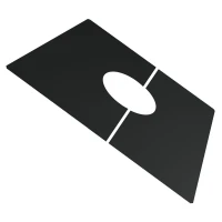 Фланец наклонный разрезной 21/32º 720х830 VBR (AISI-439/0,5) d-120/220 (Вулкан)