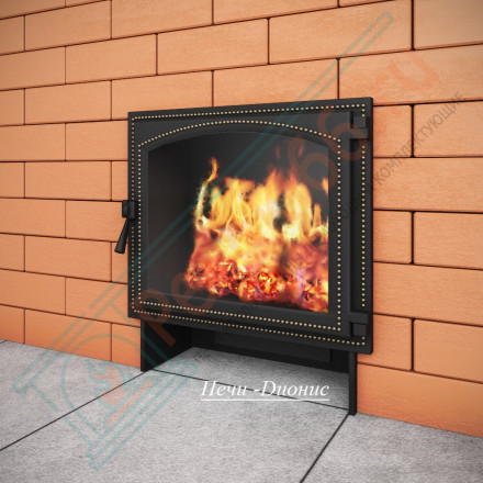 Печь банная Емельяныч под обкладку, с каминной дверцей 240 (Дионис)