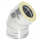 Отвод Термо 45° ОТ-Р (304-0.8/304) d-115/210 (ТиС Стандарт) Отвод Термо 45° ОТ-Р (304-0.8/304) d-115/210 (ТиС Стандарт)