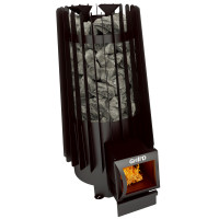 Печь для бани Cometa Vega 180 long black Pro (Grill’D)