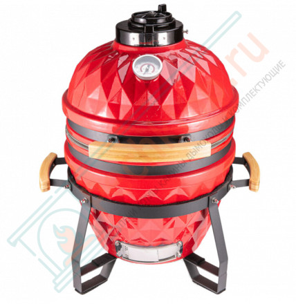 Керамический гриль Diamond Egg S красный