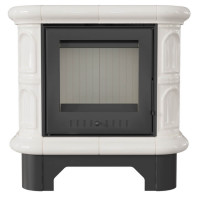 Изразцовая печь-камин WK440, крем (Kratki)
