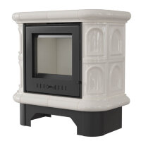 Изразцовая печь-камин WK440, крем (Kratki)