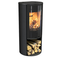 Печь-камин 510G:1 Style, верх чугун, цвет черный (Contura)