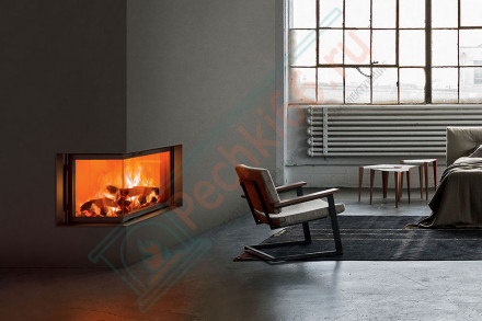 Каминная топка Plasma 95 dx Wood, Левое (MCZ)