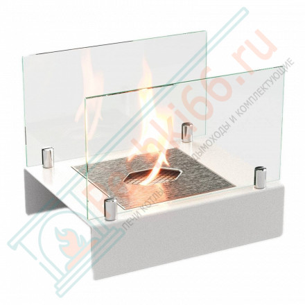 Биокамин Арлекино M, белый (LuxFire)