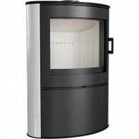 Печь-камин KOZA AB/S/2/KAFEL, белый (Kratki)