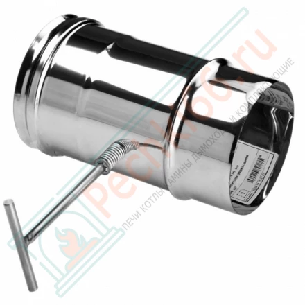 Задвижка L=170 (AISI-321/0,8мм) d-120 (Вулкан)