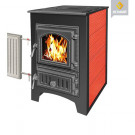 Печь-камин ПК-01-270, с плитой и Т/О, красный (Везувий) до 150 м3 Печь-камин ПК-01-270, с плитой и Т/О, красный (Везувий) до 150 м3