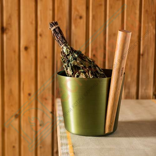 Бадья для сауны алюминиевая Rento, белый (Tammer-Tukku)