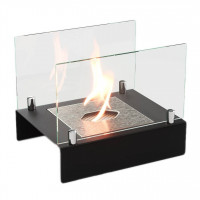 Биокамин Арлекино M, чёрный (LuxFire)