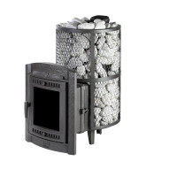 Печь банная «Атмосфера XL+» усиленная каменка, сетка нержавейка (ProMetall) Печь банная «Атмосфера XL+» усиленная каменка, сетка нержавейка (ProMetall)