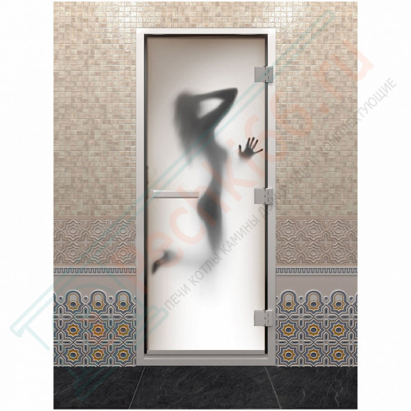 Стеклянная дверь DoorWood «Хамам фотопечать» 200х80 (по коробке) в Москве