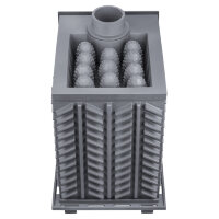 Чугунная печь для бани Гефест GFS-ЗК 25 (М) Ураган (ТехноЛит)