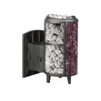 Печь банная «Атмосфера L» с комбинированной облицовкой «Россо Леванто» (ProMetall) Печь банная «Атмосфера L» с комбинированной облицовкой «Россо Леванто» (ProMetall)