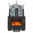 Банная печь Августа СТОУН с панорамным стеклом (Добросталь) Банная печь Августа СТОУН с панорамным стеклом (Добросталь)