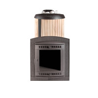 Банная печь Атмосфера XL, ламели "Окаменевшее дерево" наборные (ProMetall) Банная печь Атмосфера XL, ламели "Окаменевшее дерево" наборные (ProMetall)