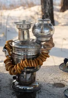 Самовар Турецкий 4 литра Sözenler KS-11, нержавеющая сталь