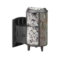 Печь банная «Атмосфера L» с комбинированной облицовкой «Жадеит» наборный (ProMetall) Печь банная «Атмосфера L» с комбинированной облицовкой «Жадеит» наборный (ProMetall)