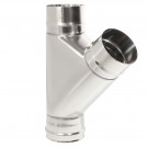 Тройник моно 45° ТРМ(М)-Р (316-0.5) d-80 (ТиС Промо)