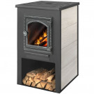 Печь-камин ДТ-4С с плитой (Этна) Печь-камин ДТ-4С с плитой (Этна)