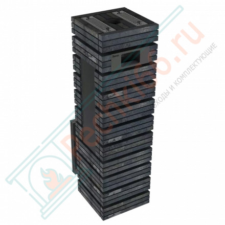 Дровяная банная печь Grill'D Shaman Long (4 каменки)