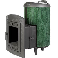 Печь банная «Атмосфера L» ламели «Верде Гватемала» наборный рисунок (ProMetall) Печь банная «Атмосфера L» ламели «Верде Гватемала» наборный рисунок (ProMetall)